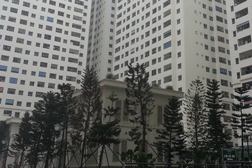 Nổ trạm biến áp chung cư cao tầng chung cư HH4 