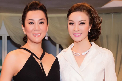 Cặp đôi MC Thanh Mai - Kỳ Duyên đọ sắc trên sóng truyền hình