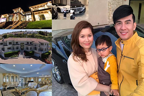 [ẢNH] "Loá mắt" trước cơ ngơi hoành tráng của dàn sao Việt trên đất Mỹ