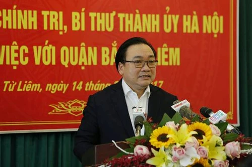 Bí thư Thành ủy Hoàng Trung Hải: Giành lại vỉa hè, nơi nào làm không tốt phải chỉ đích danh