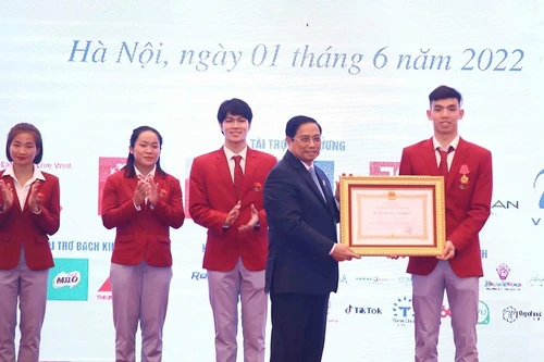 Thủ tướng Phạm Minh Chính: "Các VĐV đánh đổi mồ hôi, nước mắt và tuổi thanh xuân vì huy chương SEA Games"
