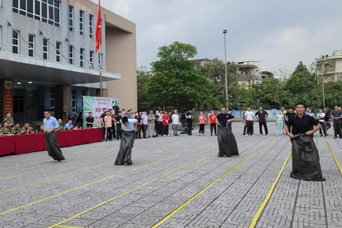 Sôi nổi hội thao Cụm thi đua số 6 CATP Hà Nội năm 2022