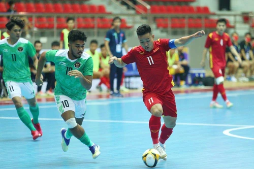 Chơi dưới sức, futsal Việt Nam để Indonesia chia điểm đáng tiếc