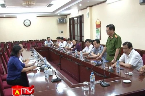 Kiểm tra các điểm tổ chức bầu cử trên địa bàn quận Bắc Từ Liêm