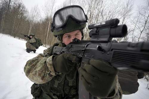 Lính tình báo Nga được trang bị quân phục Ratnik đặc biệt