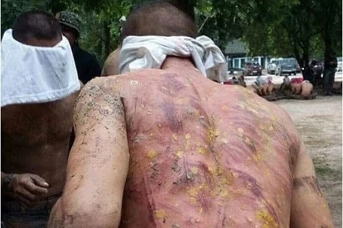 Lính Thái Lan bị đánh đập dã man vì không hoàn thành tập trận