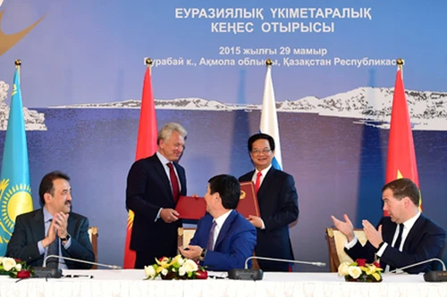 Việt Nam - đối tác đầu tiên của Liên minh Kinh tế Á - Âu