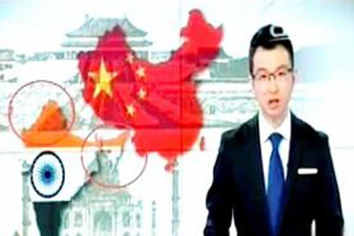 Truyền hình Trung Quốc đăng sai bản đồ Ấn Độ 
