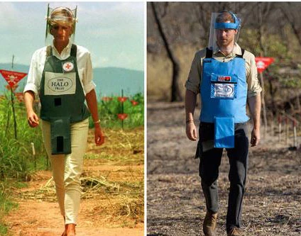 [ẢNH] Hoàng tử Harry tiếp nối hình ảnh công nương Diana trong chuyến thăm miền Nam châu Phi