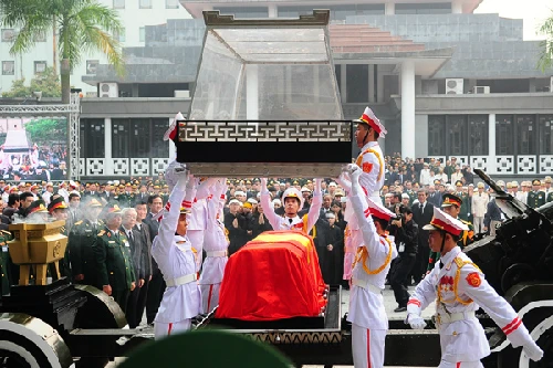 Video: Lễ di quan Đại tướng Võ Nguyên Giáp
