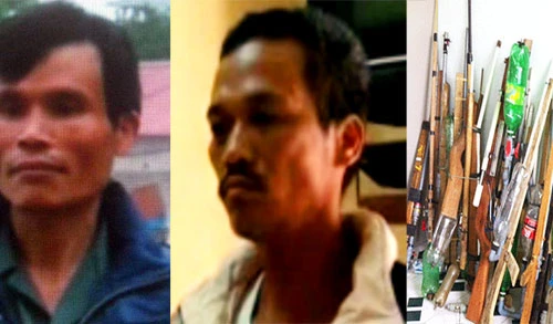 Ngồi rảnh, 2 nông dân mua tuýp sắt, gỗ về chế thành... súng