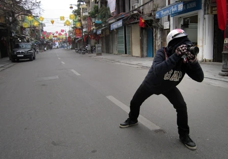 Nỗ lực săn cảnh Hà Nội thanh vắng hiếm hoi