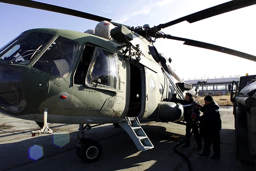 Rơi trực thăng tại Nga: 19 người thiệt mạng 