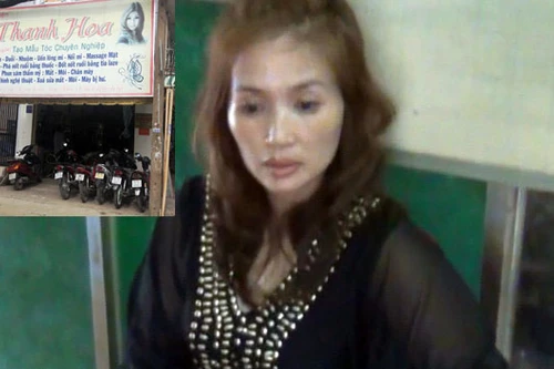 Lộ chân tướng bà chủ mỹ viện Thanh Hoa