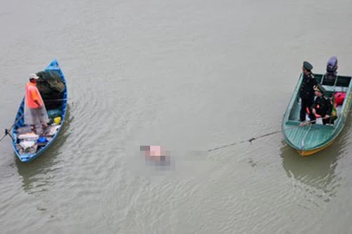 Phát hiện thi thể phụ nữ trôi trên sông Lam