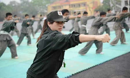 “Hoa thép” trên thao trường