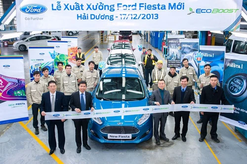 Ford Fiesta mới xuất xưởng, giá từ 549 triệu đồng
