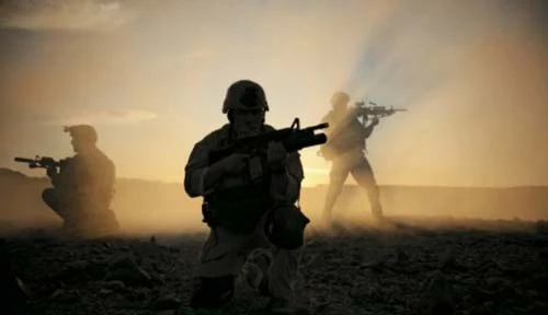 Hình ảnh biệt kích hải quân Mỹ khổ luyện