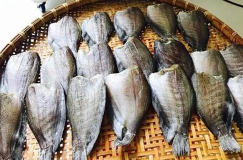 Lan man cá khô và khô cá