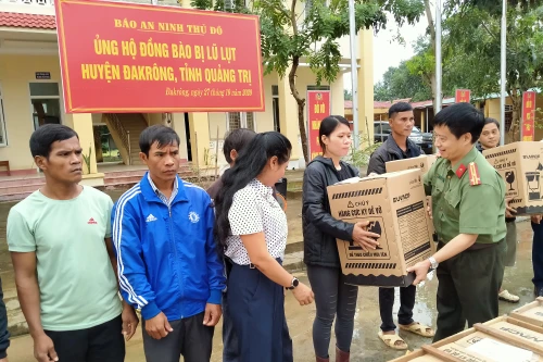 Để những món quà đến với đồng bào phát huy hết hiệu quả