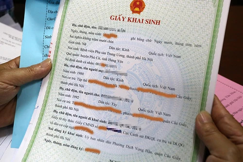 Giấy khai sinh có thể cấp lại tại nơi thường trú mới