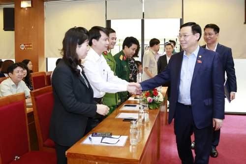 Mong cử tri đoàn kết, cùng khắc phục khó khăn để phát huy tiềm năng, lợi thế 