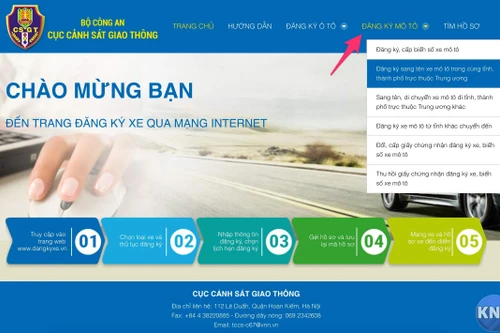 Hoàn thiện khung pháp lý để xây dựng hệ thống giao thông thông minh, đô thị hiện đại (3): Đơn giản, thuận tiện, công khai, minh bạch trong đăng ký xe trực tuyến