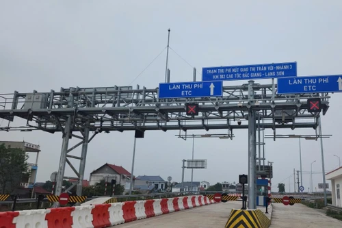 Thu phí nút giao liên thông thị trấn Vôi với cao tốc Bắc Giang -Lạng Sơn từ 10-4
