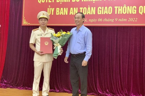 Phó Cục trưởng Cục Cảnh sát giao thông làm Phó Chánh văn phòng Ủy ban ATGT quốc gia