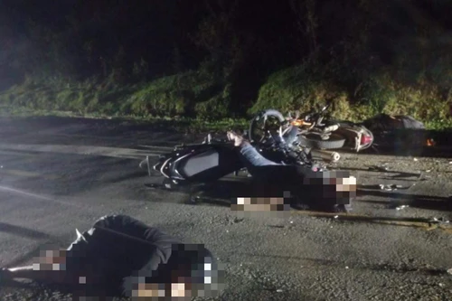 Liên tiếp tai nạn xe máy trong đêm trên quốc lộ 24 làm 3 người chết