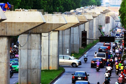 Đường sắt đô thị: Chậm tiến độ và đội vốn 60-170%