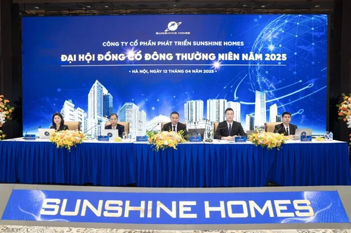 ĐHCĐ Sunshine Homes 2025: Thành công với kế hoạch hợp nhất vào Sunshine Group 