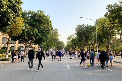 Hà Nội sẽ thí điểm hạn chế phương tiện, giảm phát thải tại quận Hoàn Kiếm 