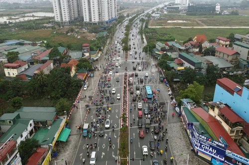 Điều chỉnh một loạt nút giao thông “nóng” trên địa bàn quận Nam Từ Liêm
