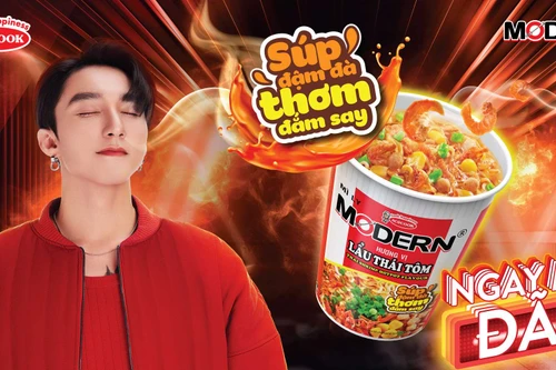 Acecook Việt Nam chuyển đổi ly mì Mordern sang ly giấy thân thiện