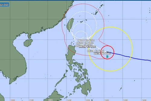 Siêu bão Mawar liệu có tác động đến Biển Đông?