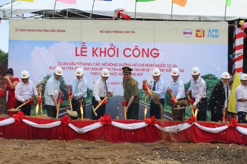 Khởi công Dự án cải tạo, nâng cấp QL14