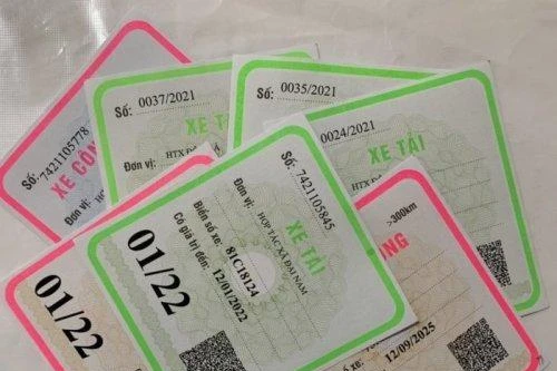 Hợp tác xã vận tải Hồng Hà bị tước Giấy phép kinh doanh nhưng không nộp lại phù hiệu