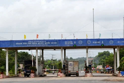 Sẽ ngừng thu phí QL20 nếu không khắc phục đường xấu