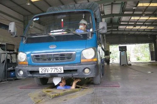 Hơn 50.000 phương tiện không đạt đăng kiểm lần thứ nhất trong 5 tháng đầu năm 2022