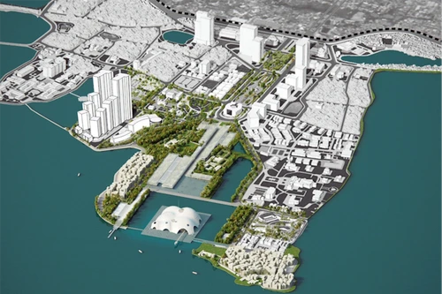 Lấy ý kiến nhân dân về quy hoạch bán đảo Quảng An, gồm nhà hát trên hồ Đầm Trị