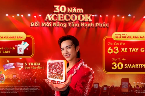 Acecook Việt Nam công bố chiến lược phát triển mới nhân dịp 30 năm ngày bán hàng đầu tiên