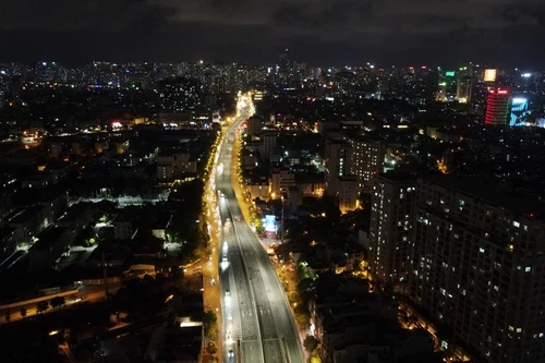 Hợp long đường vành đai 2 trên cao, dự kiến thông xe vào cuối năm nay