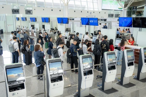 Hoàn thành mở rộng Nhà ga T2 Nội Bài, có làn xuất cảnh tự động