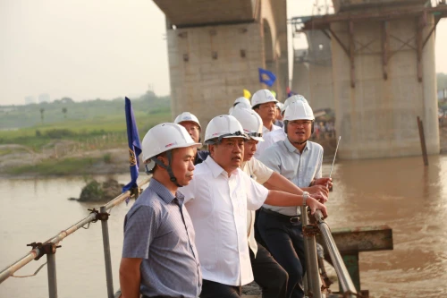 "Chốt" thông xe hầm chui Lê Văn Lương- Vành đai 3 vào ngày 10-10 tới