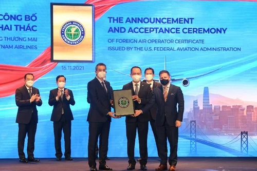 Vietnam Airlines công bố bay thẳng thường lệ đi Mỹ từ 28-11