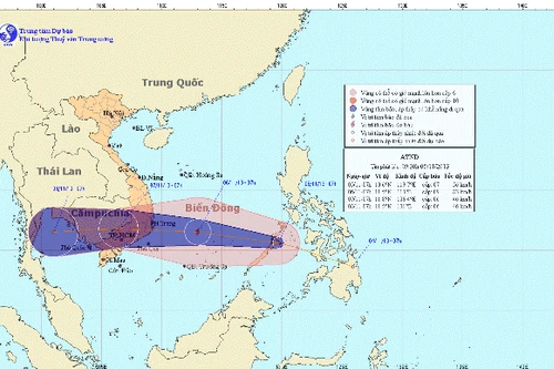 Năm 2013: Kỷ lục về số cơn bão hoạt động trên biển Đông