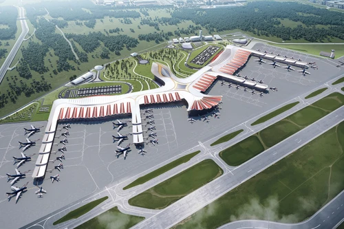 Sân bay Phú Quốc sẽ được cải tạo, mở rộng với biểu tượng chim Phượng Hoàng