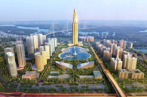 Tháp tài chính cao 108 tầng có ảnh hưởng đến máy bay cất hạ cánh tại sân bay Nội Bài?