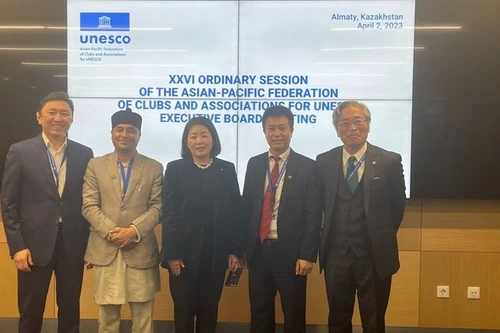 Việt Nam được bầu làm Phó Chủ tịch Liên hiệp các Câu lạc bộ và Hội UNESCO châu Á - Thái Bình Dương